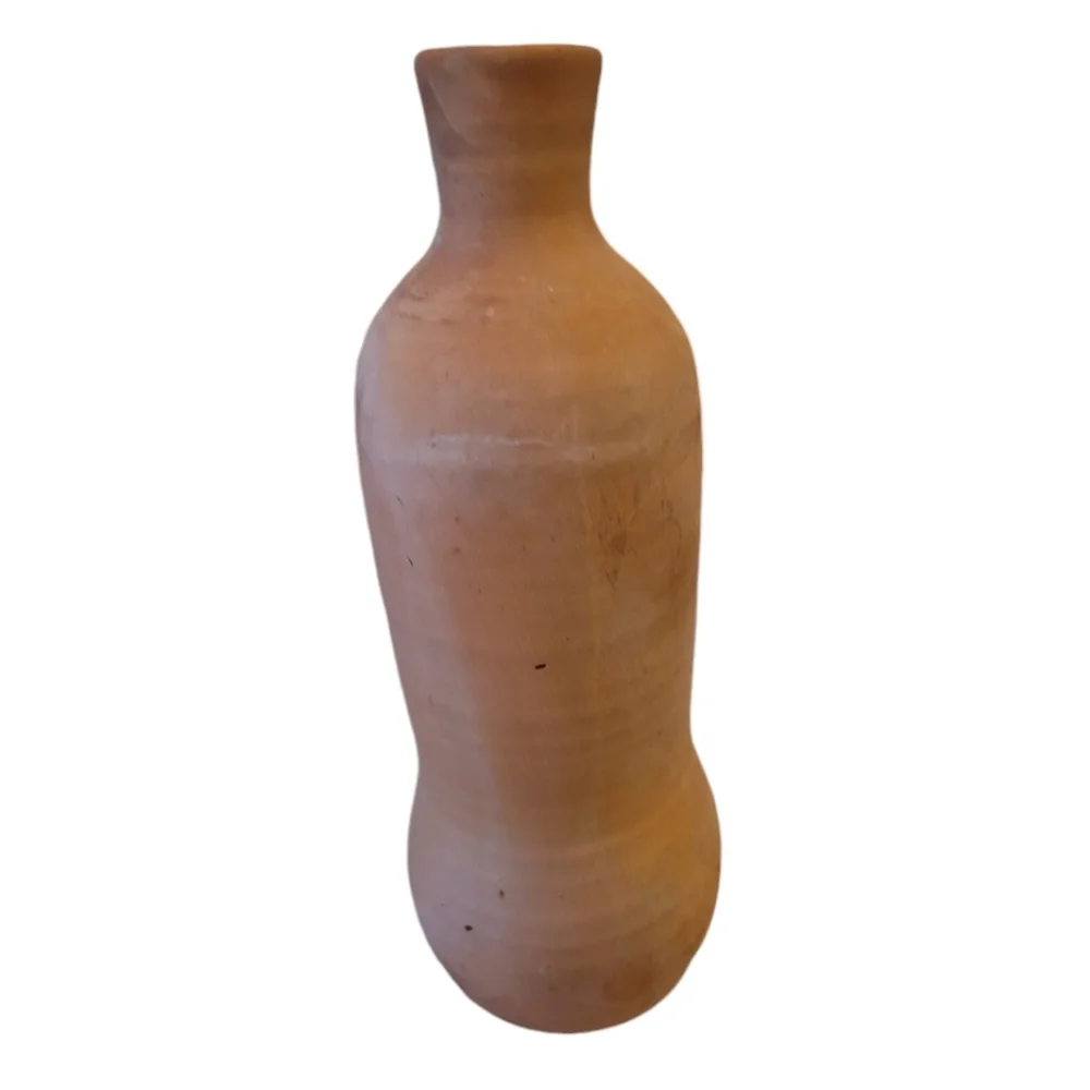 Southwestern Set of 3 Terracotta Vases Hand Thrown Pottery Rustic Primitive